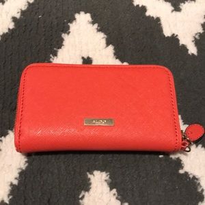 Salmon ALDO wallet never used